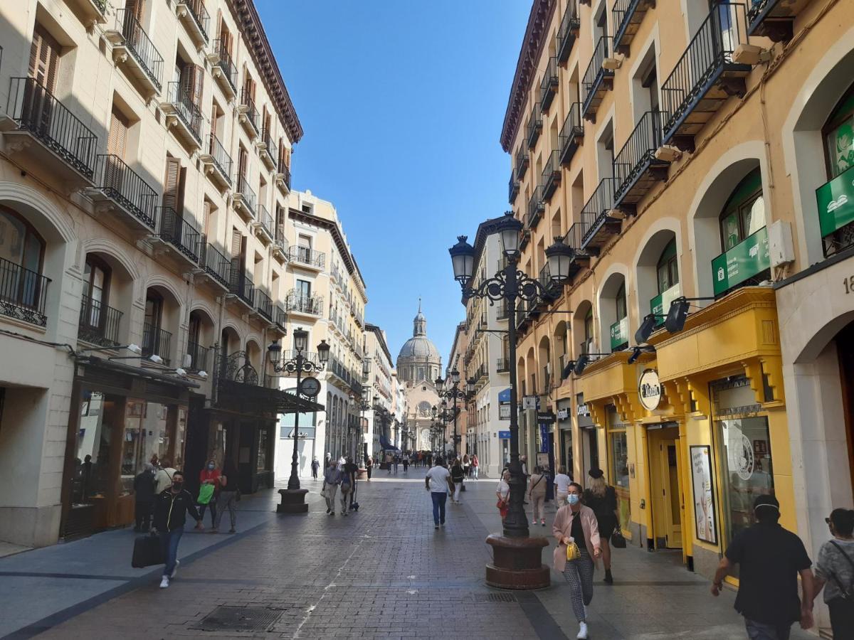 Acogedor Piso En Pleno Centro De Zaragoza Apartment Bagian luar foto